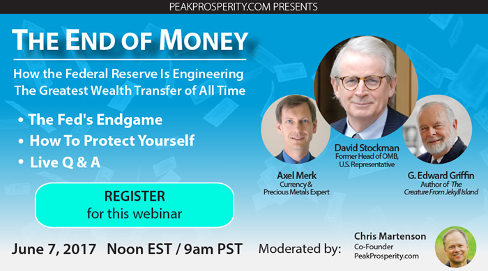 The End of Money | How the Federal Reserve is Engineering The Greatest Wealth Transfer of All Time | Register for this Webinar Here! >>